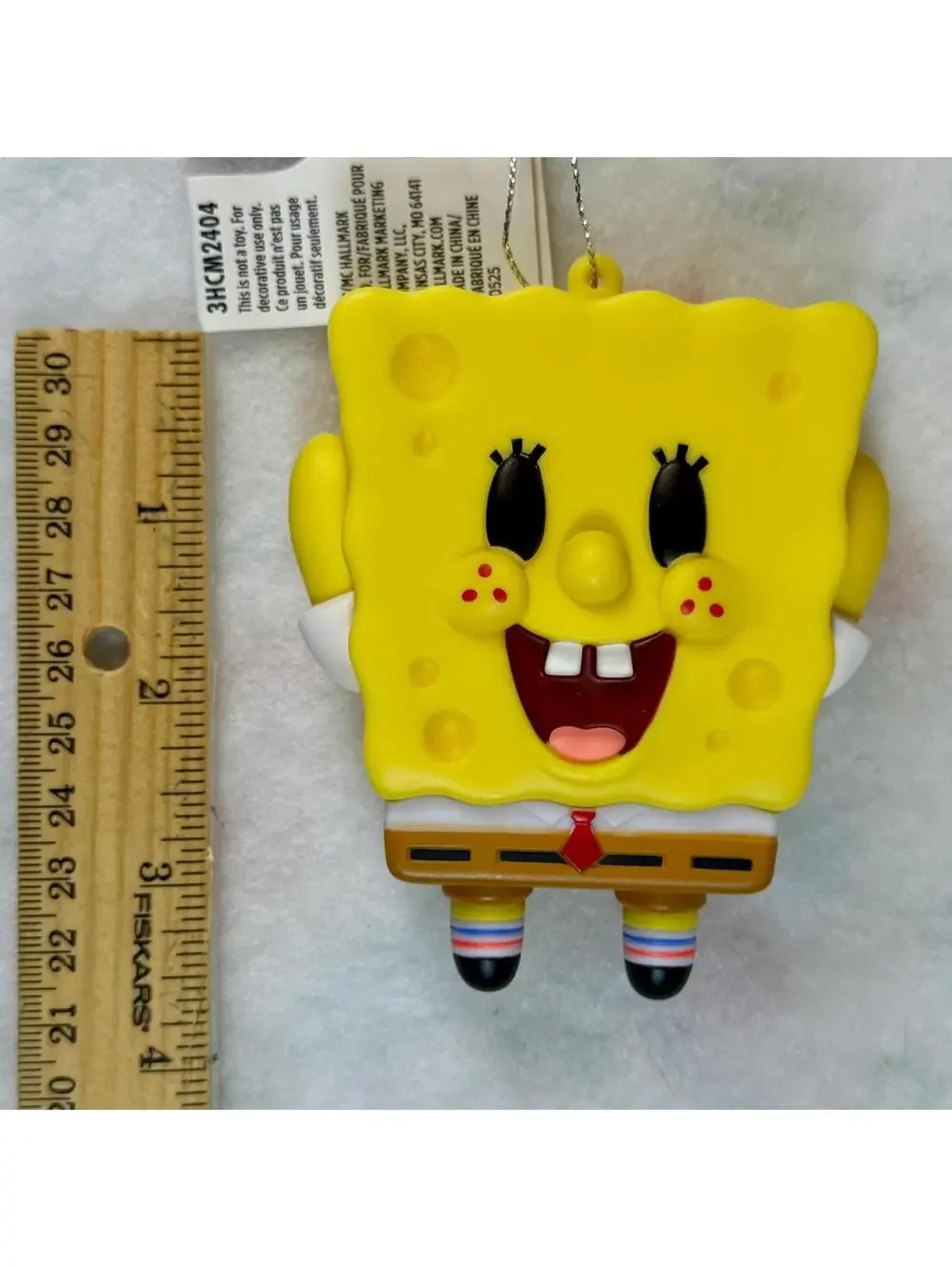 SpongeBob Squarepants Hallmark Shatterproof Ornament - New with Tags